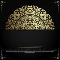 Luxury ornamental mandala background with arabic islamic east pattern style premium vector Free Vecto