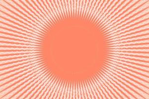 Abstract Frame Sunburst Background. Geometric Sun rays circle frame design. Vector illustration