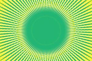 Abstract Frame Sunburst Background. Geometric Sun rays circle frame design. Vector illustration