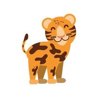 leopard tropical animal vector