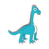 brachiosaurus dinosaur cartoon vector