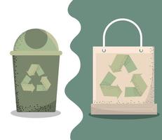 environmentally and sustainable designs vector