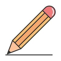 pencil write supply vector