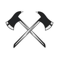 firefighter crossed axes