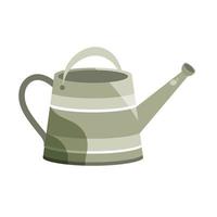 watering can for gardening vector