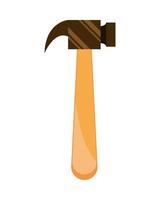 hammer tool icon vector