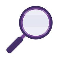 magnifier search icon vector