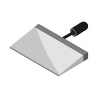 cement trowel tool vector