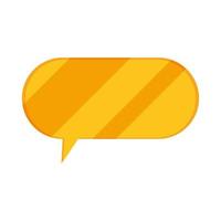 speech bubble message vector