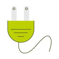 green plug energy vector