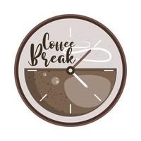 coffee break signal vector