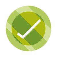 check mark button vector