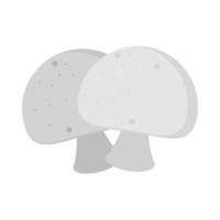 mushrooms fresh food vector