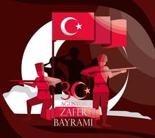 zafer bayrami independence vector