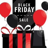 black friday flyer vector