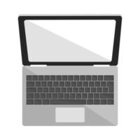 laptop keyboard technology vector