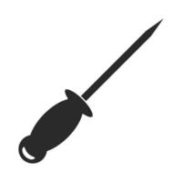 screwdriver tool pictogram vector