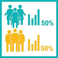 datos estáticos de población vector