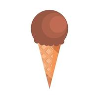 sweet ice cream vector