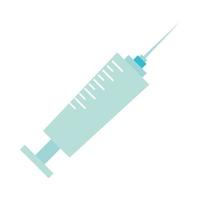 medical syringe medicine vector