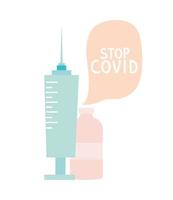 stop covid medicine vector