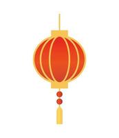 chinese lamp decoration vector