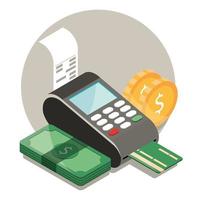 nfc payment technology vector