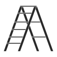 ladder tool icon vector