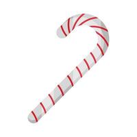 sweet mint candy cane vector