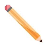 pencil supply icon vector