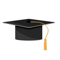 graduation hat icon vector