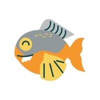 fish sea life vector