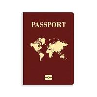 Passport cover Free Stock Vectors