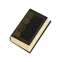 sacred koran book vector