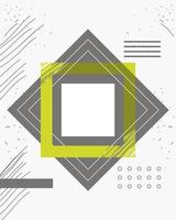 abstract geometric template vector