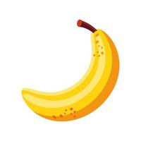 comida fresca de plátano vector