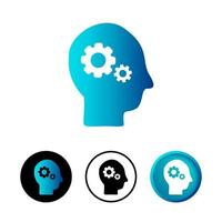 Abstract Management Icon Illustration vector