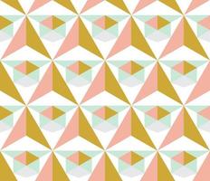 Colorful abstract geometric seamless pattern. Mosaic background. vector