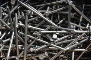 Fasteners, screws, screws and nails photo