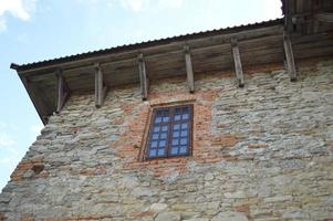 Architecture of an ancient castle photo