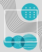 abstract booklet template vector