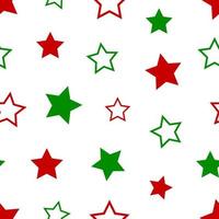 christmas seamless pattern. stars texture vector