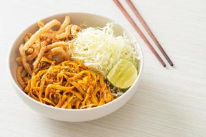 Chinese Yunnan Noodles or Kwa Meng photo