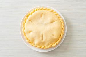 Toddy palm pies on plate photo