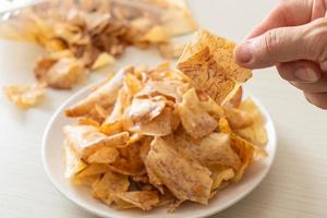 Crispy Sweet Taro Chips - snack photo