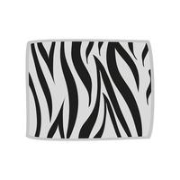 african art zebra vector