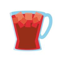 pitcher fresh juice vector