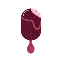 chocolate ice cream vector