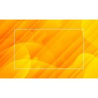 yellow liquid shape abstract background vector