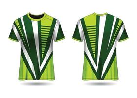 T-Shirt Sport Design. Racing jersey Vector